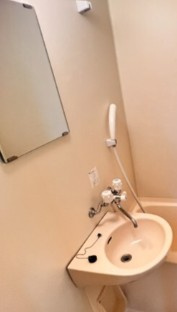 ソレアードの洗面所