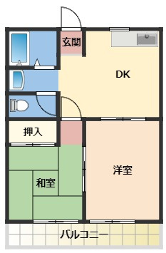 【間取り】 | 植松マンション