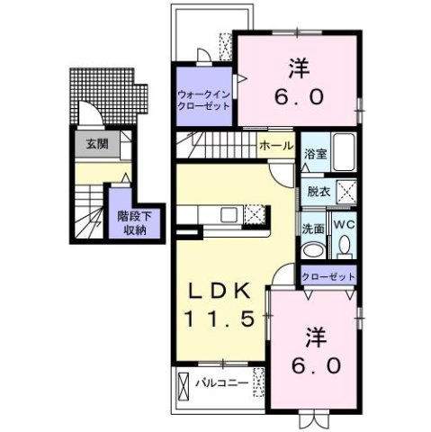 グレイス・ブライトの間取り