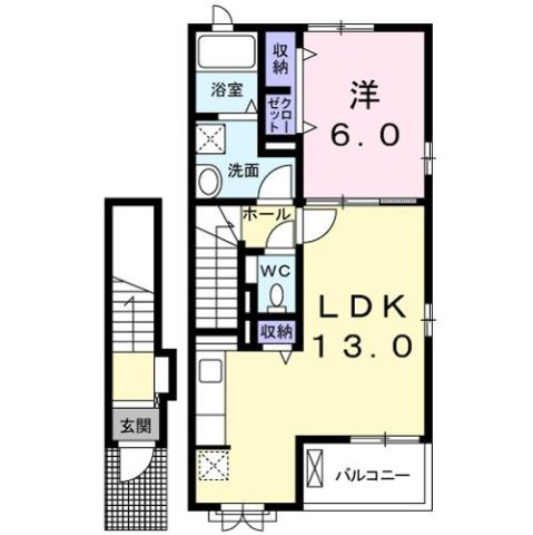 Ｎｏｂｌｅ　ＣａｓａⅠの間取り