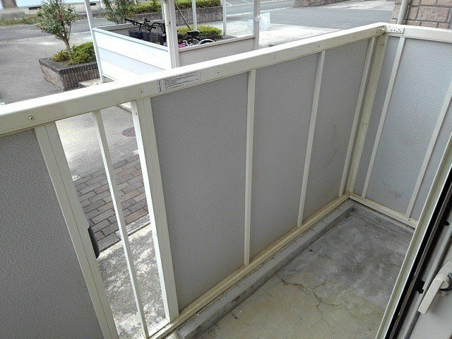カメリアＢのバルコニー