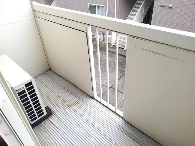 アサヒコーポＢのバルコニー