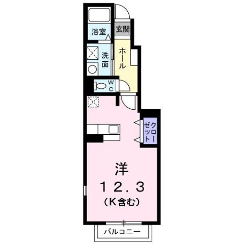 プロムナードＴの間取り
