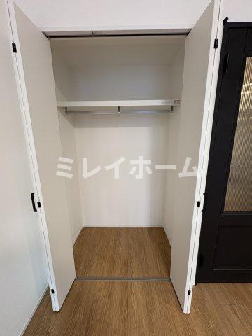 コスモリード池上の収納|同建物内、別のお部屋の参考写真になります。