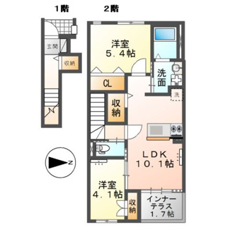 【間取り】 | リヴェール中今里