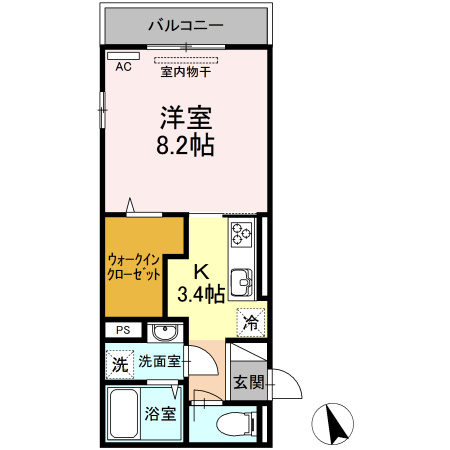 ロワジールの間取り