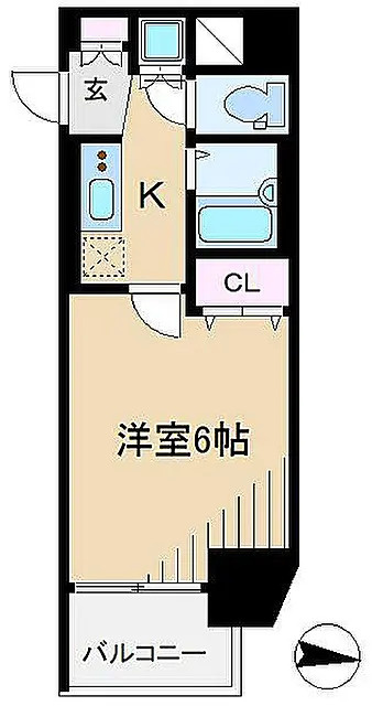 サンテミリオン白山の間取り