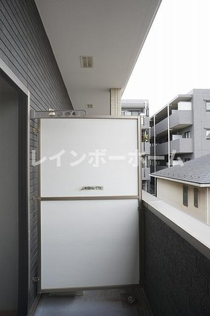イースト・パークのバルコニー