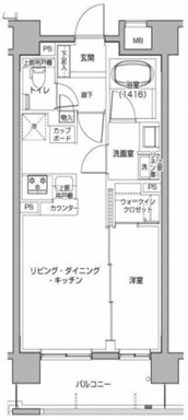 グランスイート文京小桜の間取り
