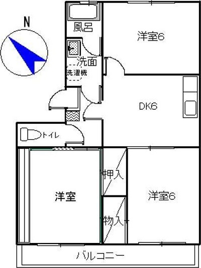 メゾン・オーガストの間取り