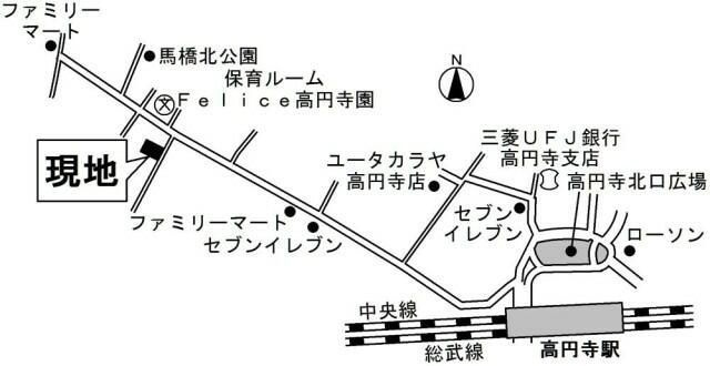 リヴェール　フジの地図