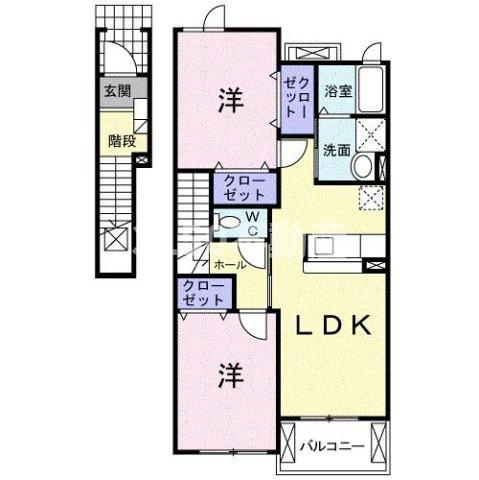 セレーノ　Ⅲ棟の間取り