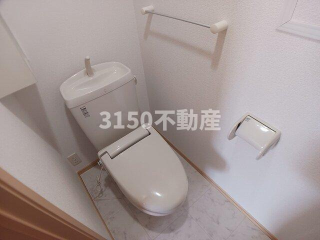 セレーノ　Ⅲ棟のトイレ|コンパクトで使いやすいトイレです