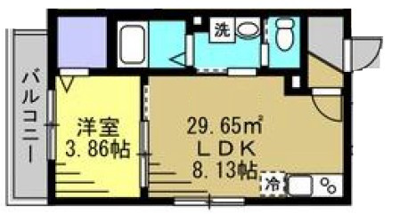 Ajour新松戸02の間取り