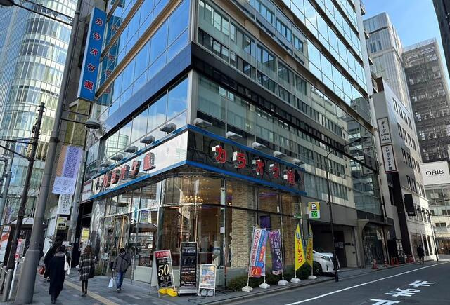 銀座１１１レジャービルの周辺