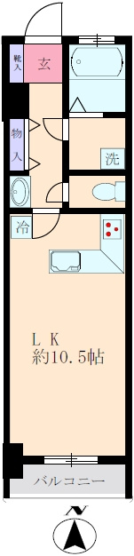 武蔵関ステーションフロントの間取り