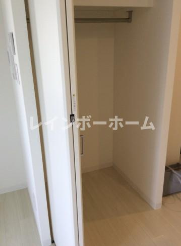 所沢市大字上安松のアパートの収納|同物件別号室参考写真です。