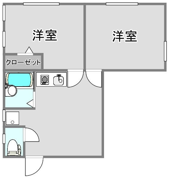KMビルの間取り