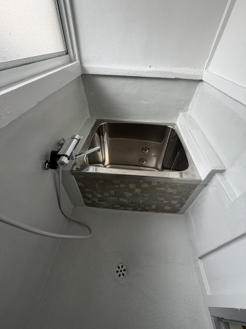 宇部市沼２丁目のタウンの浴室|コンパクトで使いやすいお風呂です