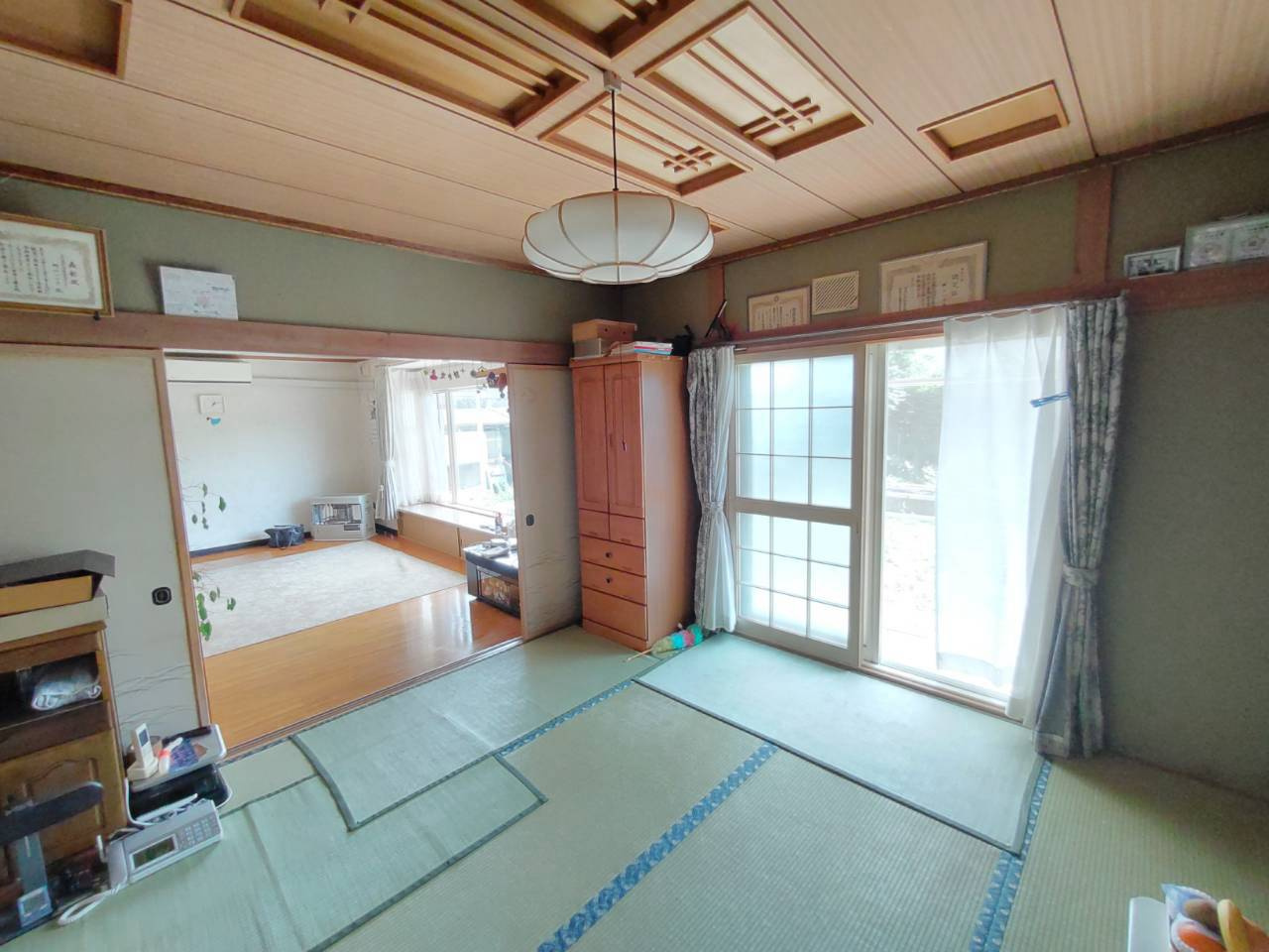 上士幌町【平屋】中古住宅の和室|南側8帖