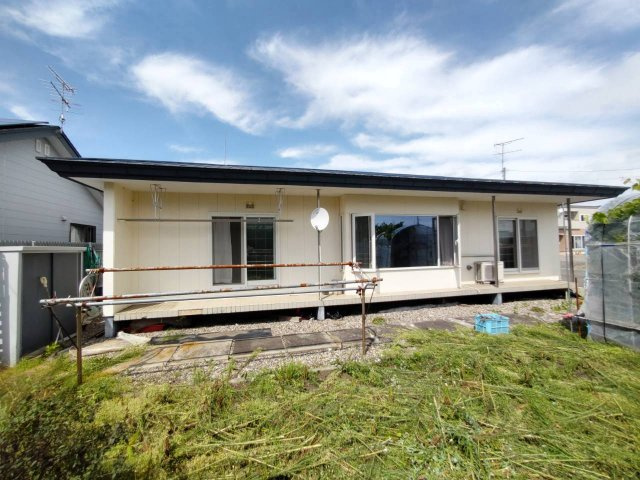 上士幌町【平屋】中古住宅の外観