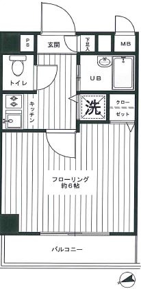 パークウェル目白の間取り