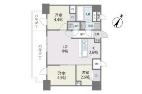 【間取り】 | MODERN PALAZZO 天神南Ⅱ