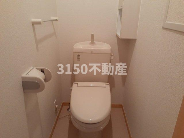 柳風荘のトイレ|清潔感のあるトイレです
