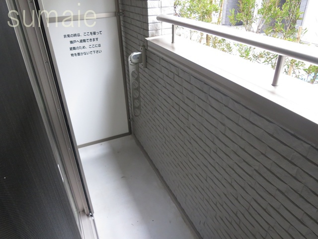 Ｌａｎａｉ　Ｈｏｕｓｅ　３９３　Ｎｏａｈのバルコニー|お洗濯ものも干しやすいバルコニーです♪