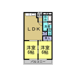 コスモタウンの間取り