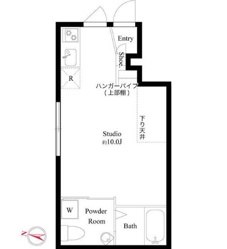 ブライトテラス大島の間取り