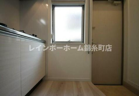 ブライトテラス大島の玄関