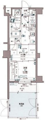 日神デュオステージ東向島の間取り