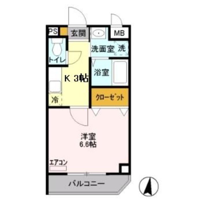 ARAKISS PLAZAの間取り