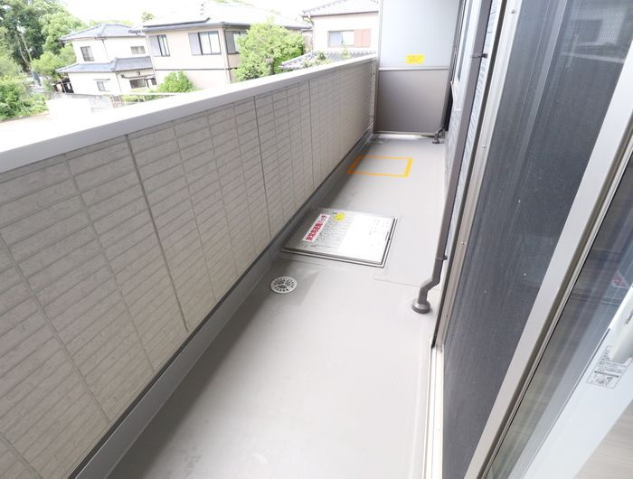 セレブ開懐世利（かわせり）のバルコニー