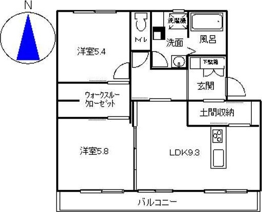 kitahaus（キタハウス）の間取り