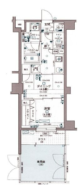 日神デュオステージ東向島の間取り