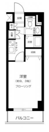 AQUA PRIME TOWER OSHIAGEの間取り