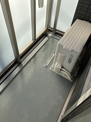 グランシルク小山台のバルコニー