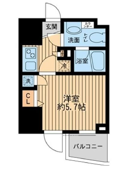 ライブコート草加の間取り