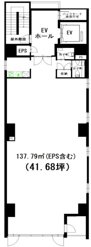 BADGE長堀BLD（バッジ長堀ビル）の間取り|BADGE長堀BLD（バッジ長堀ビル）　間取り