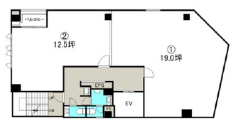 【間取り】 | 肥後橋第21松屋ビル | 肥後橋第21松屋ビル　間取り