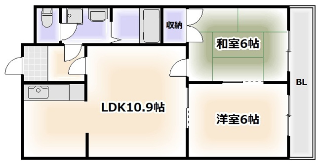 【間取り】 | リッチライフダイコク