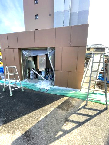 Luxe門真Ⅱのエントランス