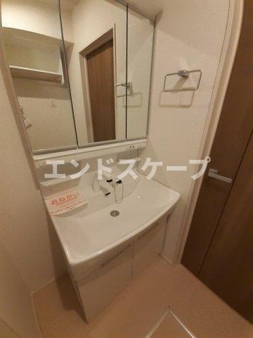 メゾンド　ソレイユ　Ⅲの洗面所|高崎、前橋のお部屋探しはエンドスケープまで！お客様の理想お聞かせ下さい♪