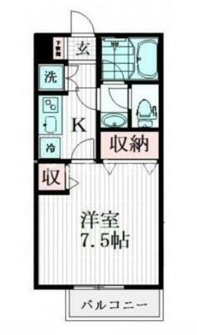 ルアナ目白台の間取り