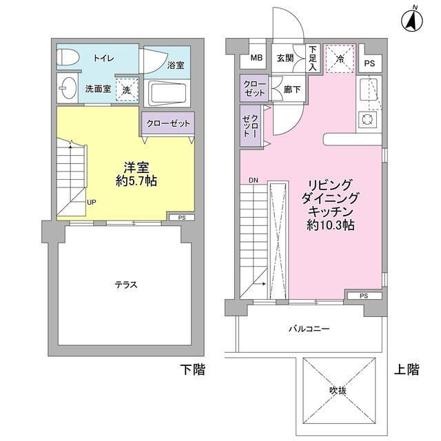 サンピエス桜新町の間取り