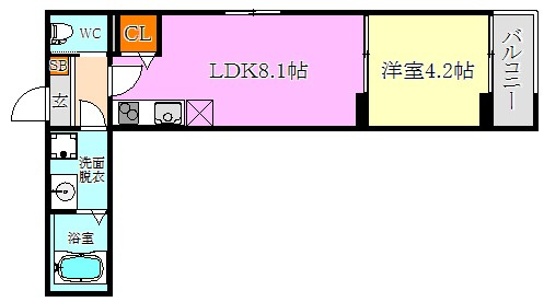 Kobe MKCの間取り