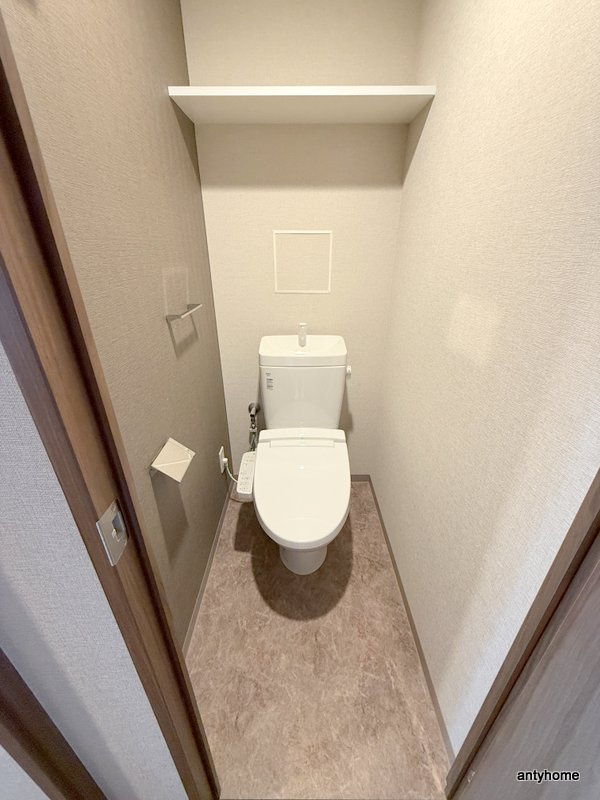 S-RESIDENCE阿波座chiaroのトイレ