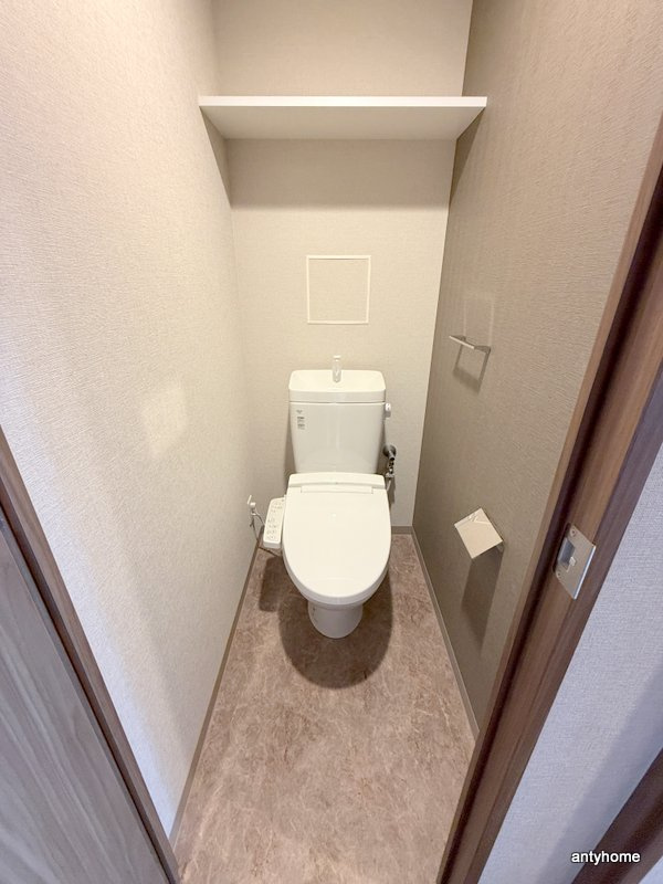 S-RESIDENCE阿波座chiaroのトイレ